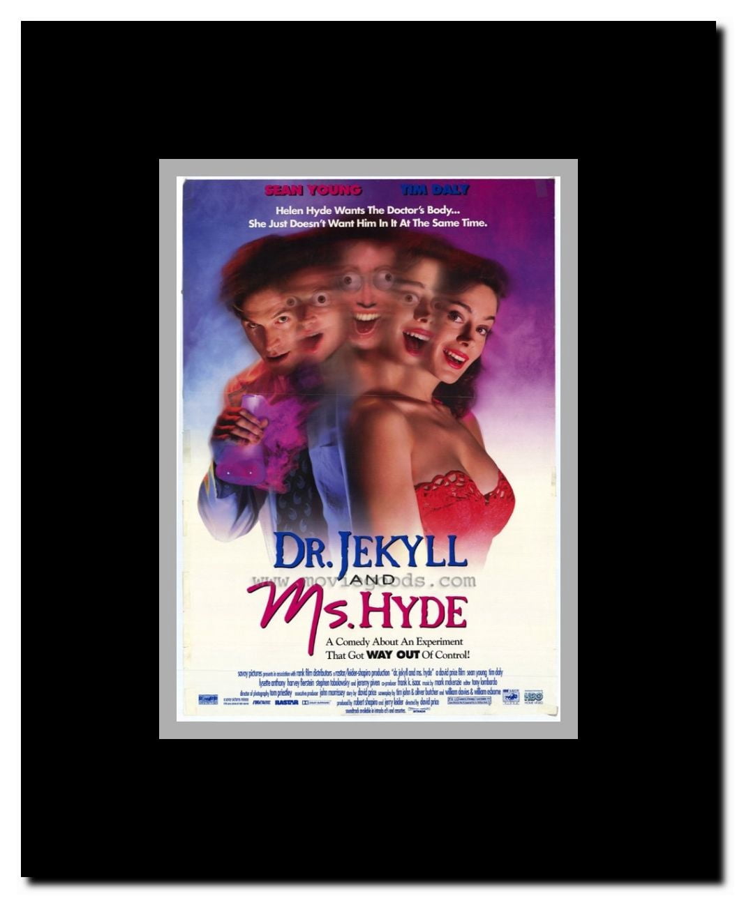 Dr. Jekyll and Ms. Hyde Framed Movie Poster