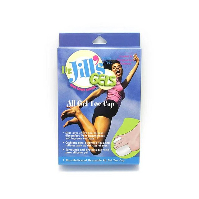 Dr. Jill's Foot Pads Gels All Gel Toe Cap Mini 1 Each