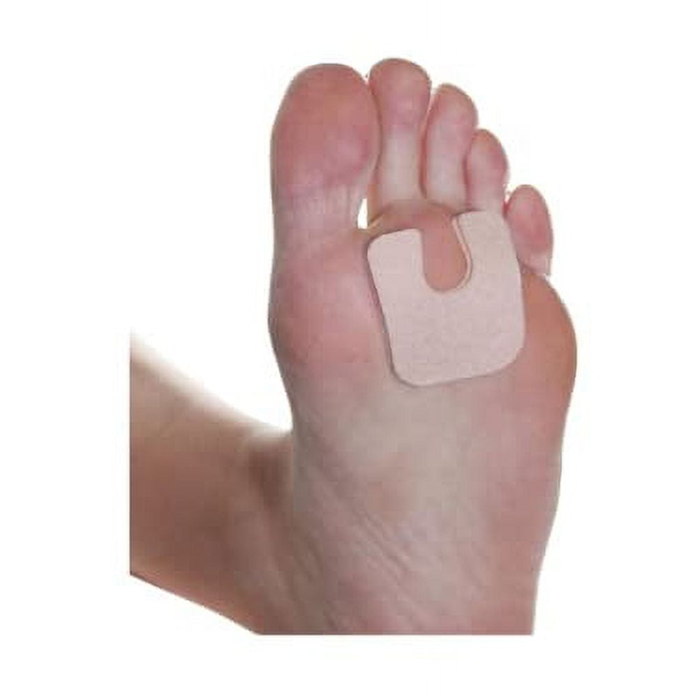 Dr. Jill's Foot Pads, YJ2258, Latex Free UShaped Callus Pads 1/8” Felt