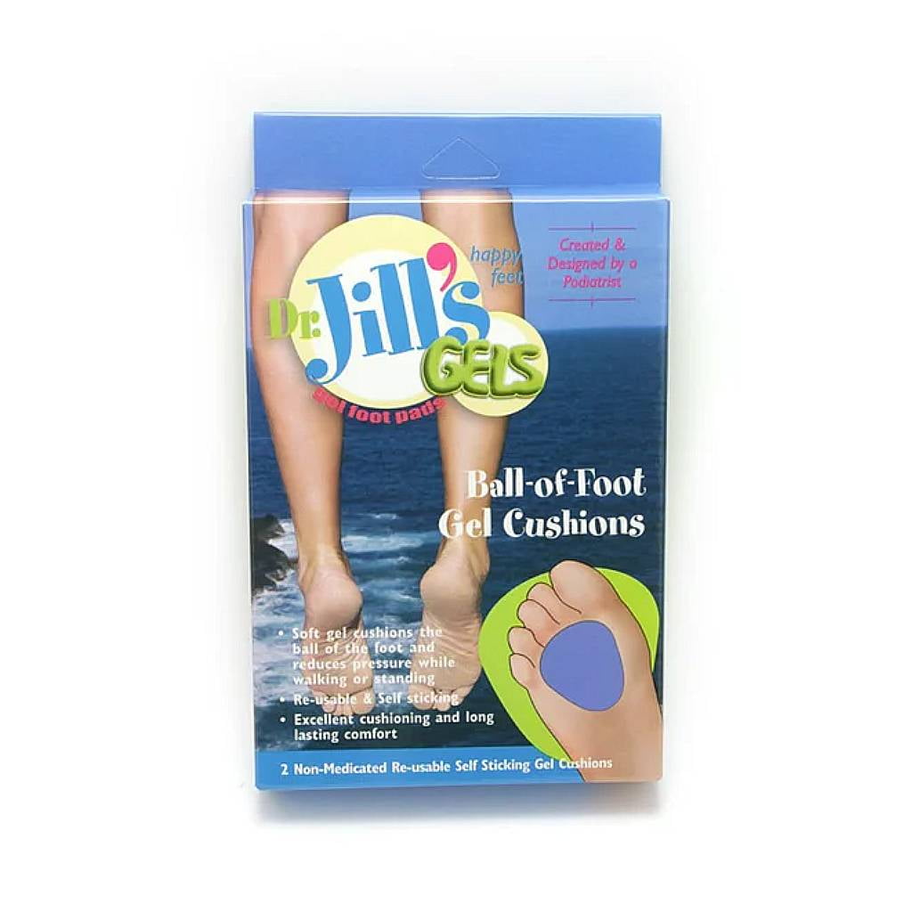 Dr. Jill's Gels Gel Ball of Foot Cushions Thick Box of 2 1037THICK
