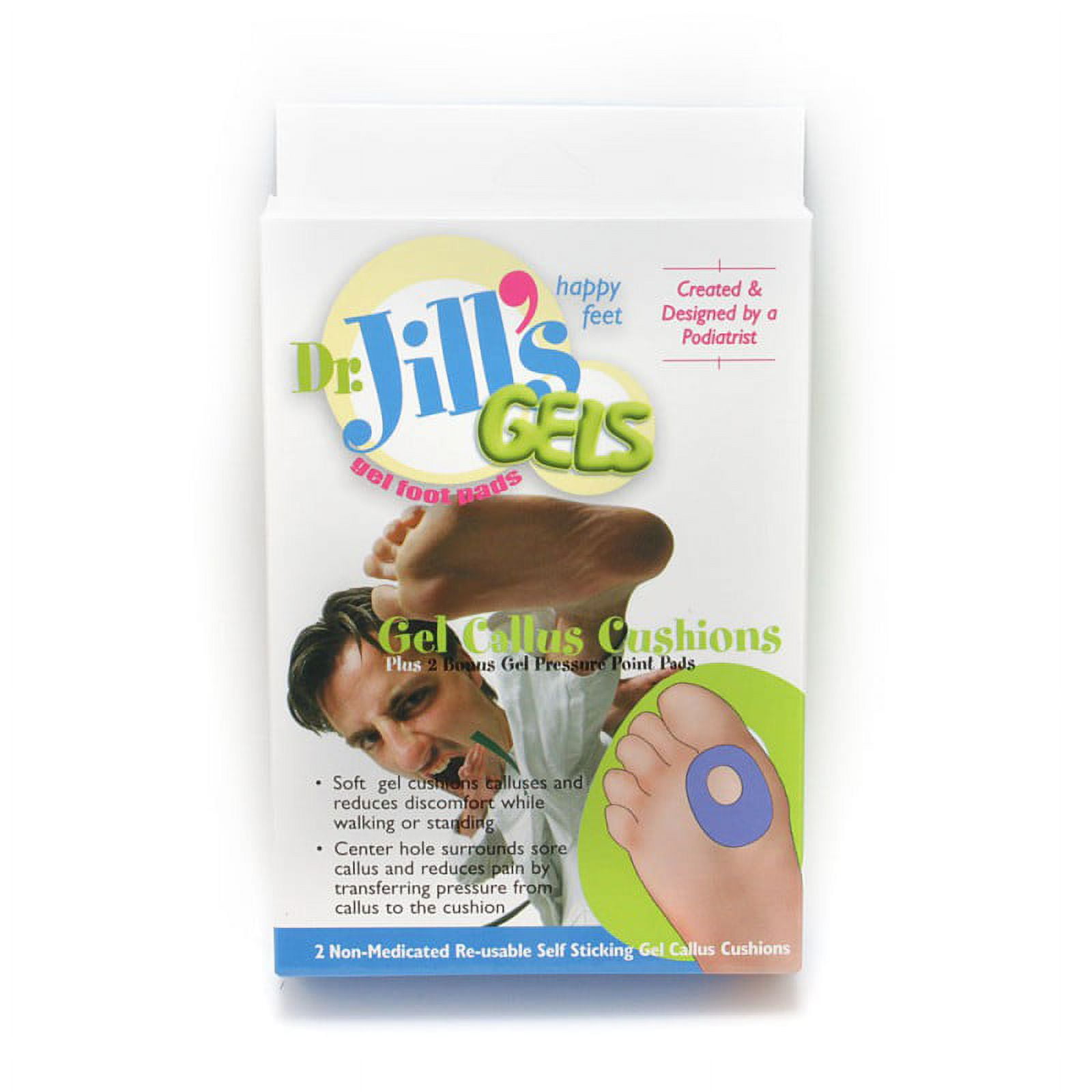 Dr. Jill's Gels Gel Callus Cushions Box of 2 1035