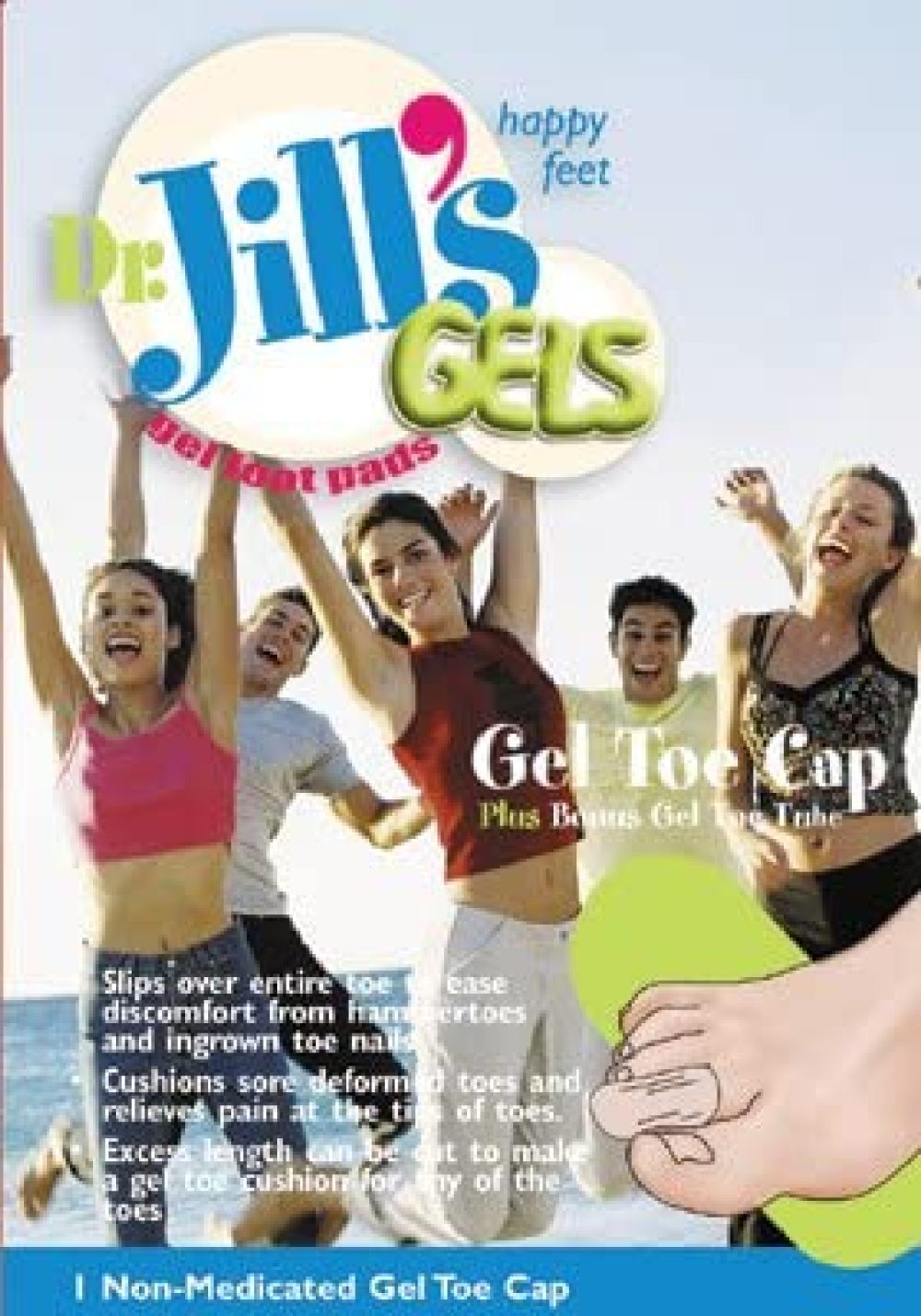 Dr Jills Gel Toe Cap (2 Pack)