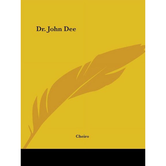 Dr. John Dee, (Paperback)