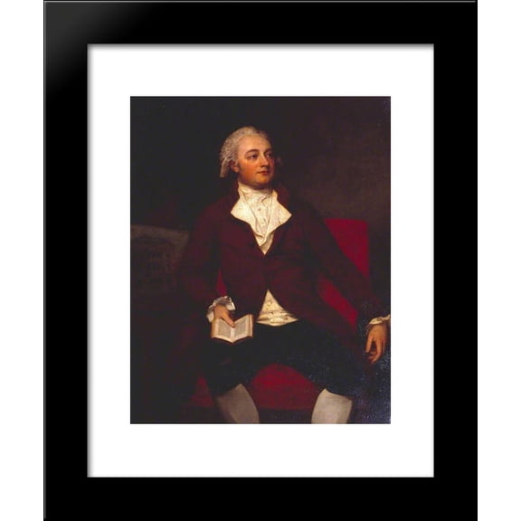 Dr John Matthews 20x24 Framed Art Print by George Romney