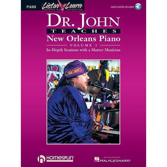 Dr. John Teaches New Orleans Piano - Volume 1 (Paperback) by Rebennack Mac (Dr John)