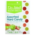 thumbnail image 1 of Dr. John's Healthy Sweets, Assorted Hard Candy, + Fiber & Vitamin C, Watermelon, Green Apple, & Strawberry, Sugar Free, 3.85 oz Pack of 4, 1 of 2