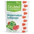 thumbnail image 1 of Dr. John's Healthy Sweets Sugar Free Watermelon Tooth Lollipops 150 Count 2.5 LB, 1 of 3