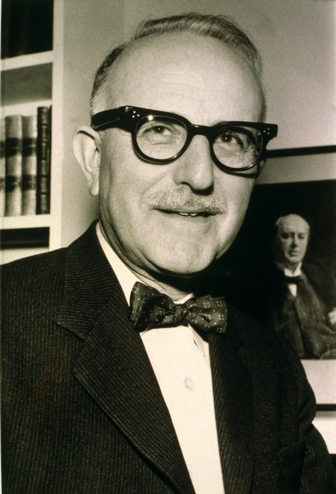 Dr Joseph Leon Edel (1907 1997) American Biographer Of Henry James
