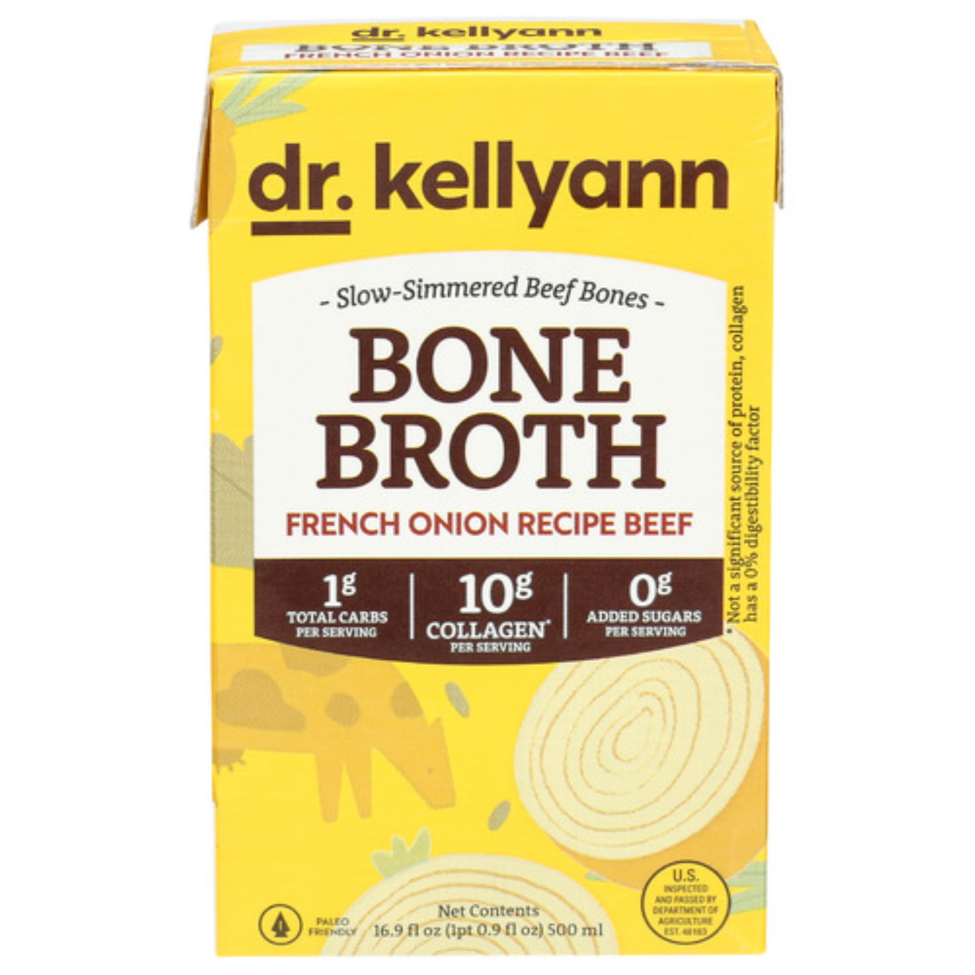 • Nourish Your Body And Soul With Dr. Kellyann's French Onion Bone Broth