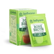 Dr. Kellyann Thai Lemongrass Bone Broth Packets 7 Servings   16g Protein, Grass-Fed Hydrolyzed Collagen, Keto & Paleo-Friendly