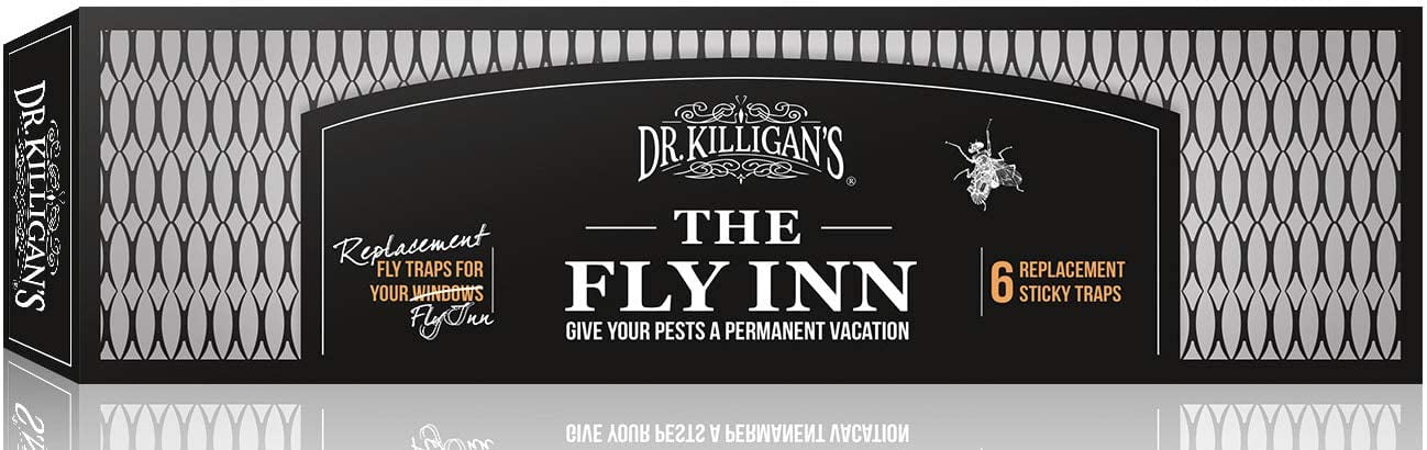 Dr. Killigan'S the Fly Inn, Window Fly Traps, Sticky Fly Strip, Indoor  Insect