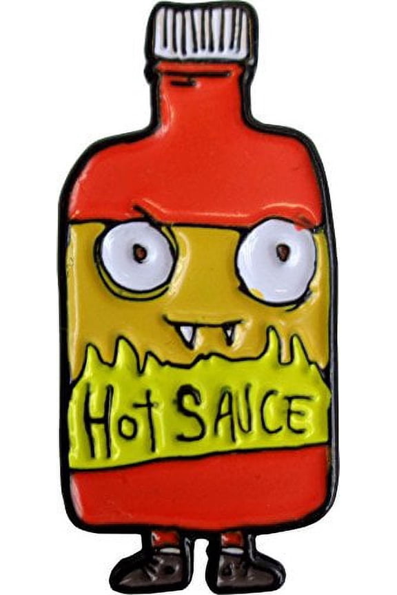 Dr. Krinkles Hot Sauce, Licensed Original Artwork, Expertly Designed ENAMEL PIN - 1.5"