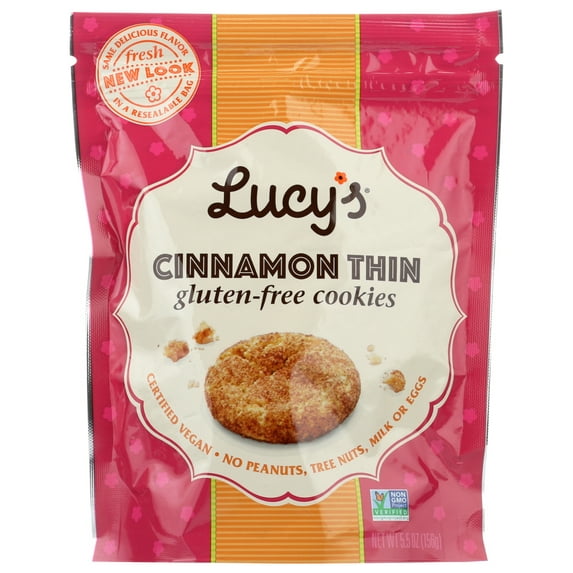 Dr. Lucy'S Cookies Cinnamon Thin, 5.5 Oz
