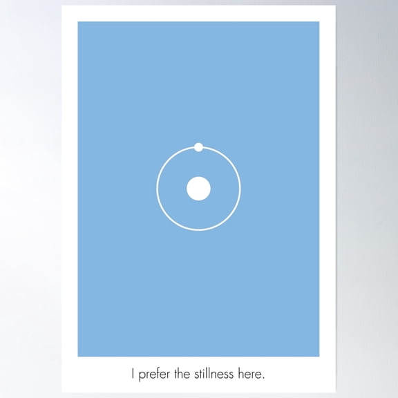 Dr Manhattan Stillness Poster Wall Art, Poster Only