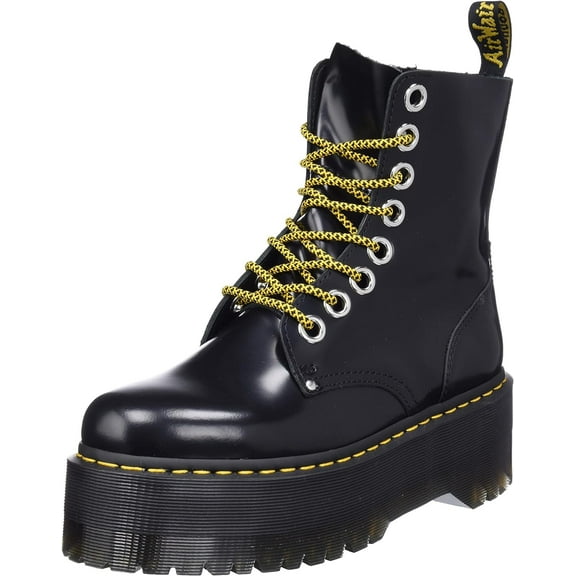 Dr. Martens Jadon Max Black Buttero 25566001 Women's Size 6