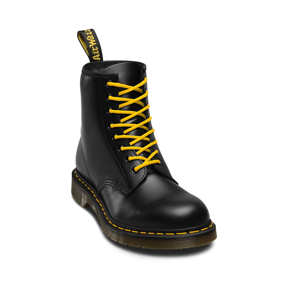 Dr. Martens 140cm Round Shoe Laces (8-10 Eye) - Yellow Round  display picture 2