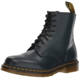 Dr. Martens Mens 1460 Mono Leather Solid Combat Boots Black