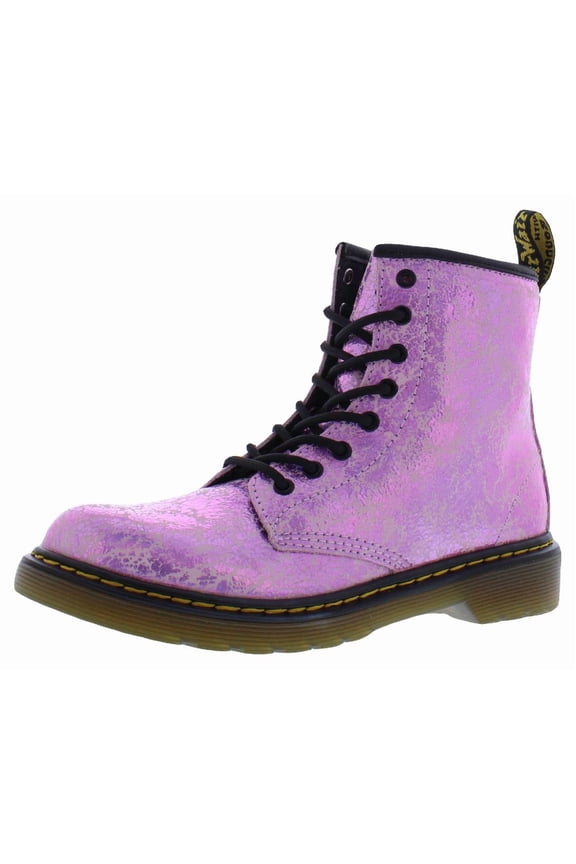 1460 Boot GS Girls Shoes Size 3, Color: Disco Crinkle