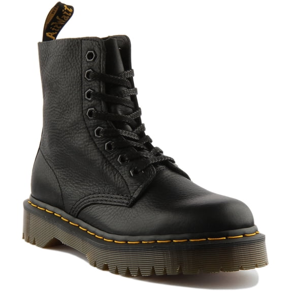Dr Martens 1460 Pascal Bex Women's 8 Eyelet Leather Ankle Boot In Black Size 9