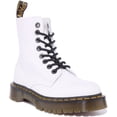 thumbnail image 1 of Dr Martens 1460 Pascal Bex Women's Pisa Leather Lace Up Boot In White Size 6, 1 of 6