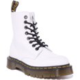 thumbnail image 1 of Dr Martens 1460 Pascal Bex Women's Pisa Leather Lace Up Boot In White Size 8, 1 of 6