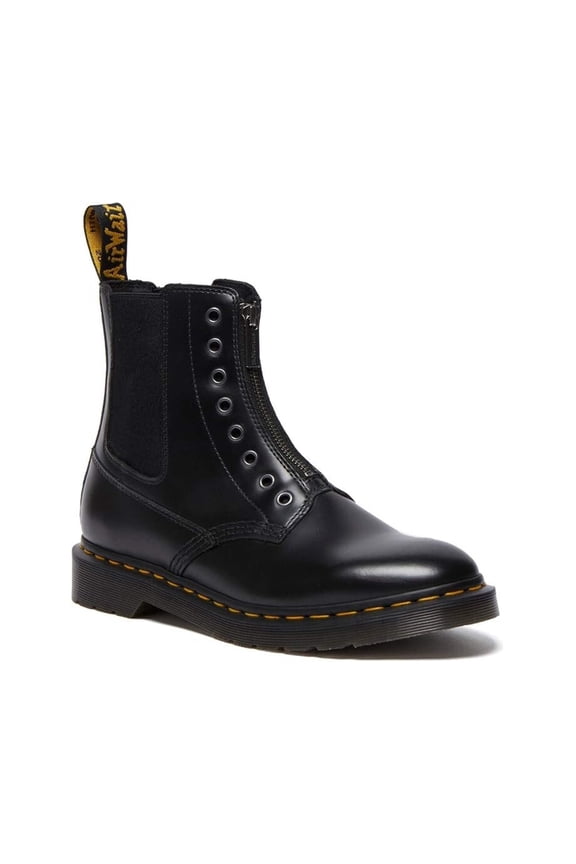 1460 R31943001 Boots Men's US 13 Black Leather Round Toe JOBB459