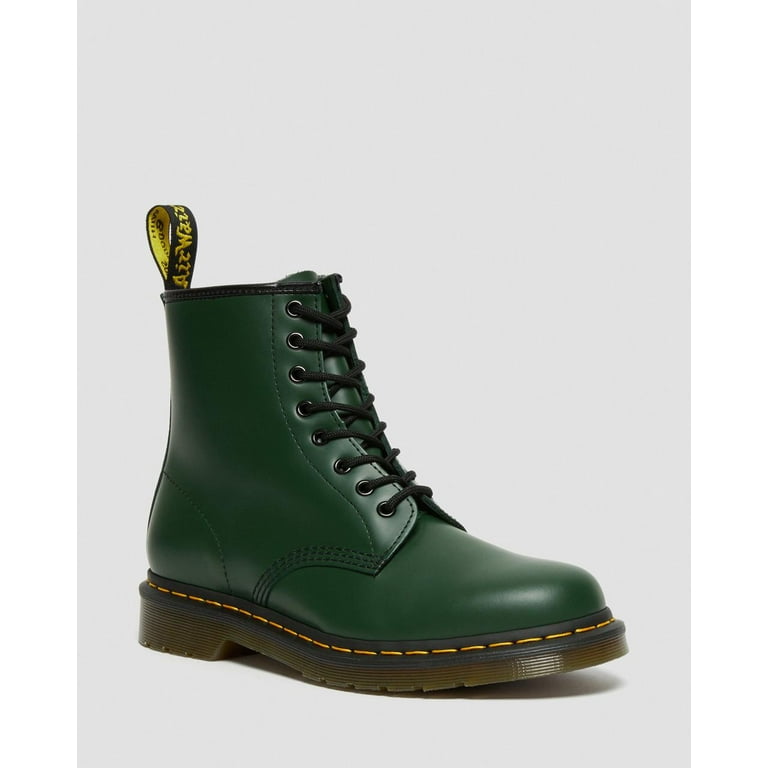 Dr Martens 1460 Smooth Leather Lace Up Boots Male Men New Color Green Smooth Leather Size US 12 Walmart