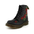 thumbnail image 1 of Dr. Martens 1460 Vonda Boots 8 Eye Floral Womens Shoes - Black, 1 of 5