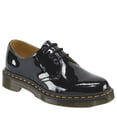 thumbnail image 1 of Dr. Martens 1461 3 Eye Shoes Genuine Leather Ladies Womens Shiny - Black Patent Lamper, 1 of 3
