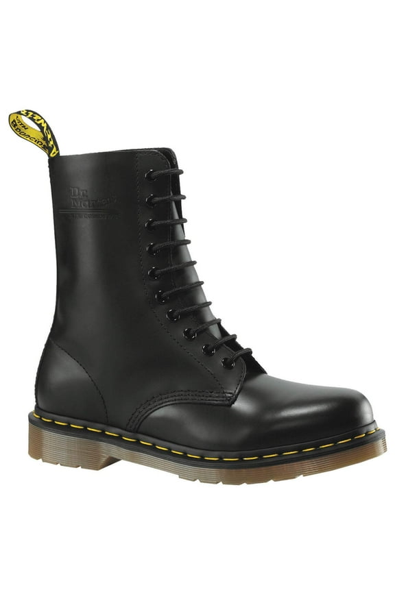 Dr. Martens 1490 10 Eye Unisex Shoes Size 9, Color: Black