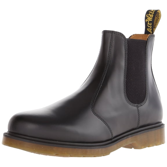 Dr Martens 2976 Chelsea Crazy Horse Unisex Shoes Size 7, Color: Black Smooth