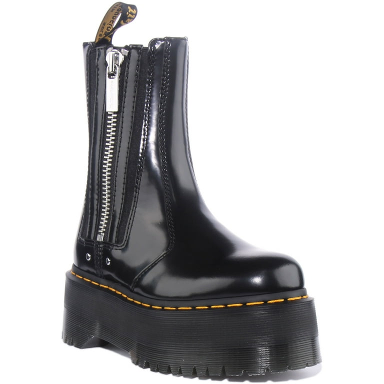 Dr Martens 2976 Max Women s Leather High Platform Chelsea Boot