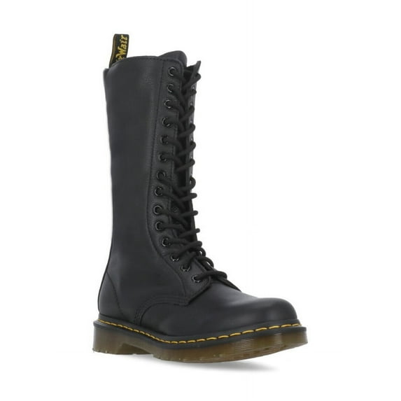 Dr. Martens Female Black Pebbled Leather Boots Black Sizes EU 34-50 2/3