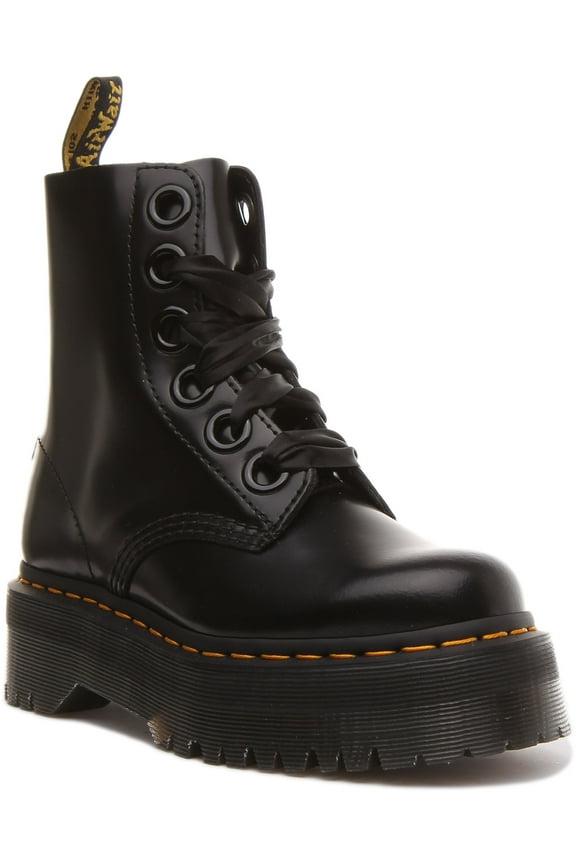 Female Molly Boots Black Sizes EU 34-50 2/3