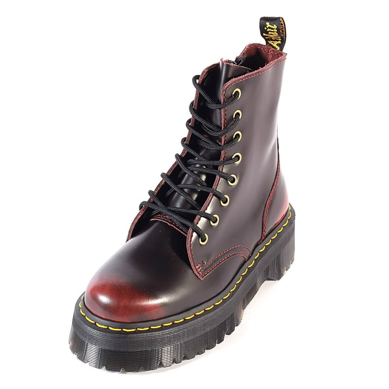 Dr. Martens JADON Boots CHERRY RED - Walmart.com