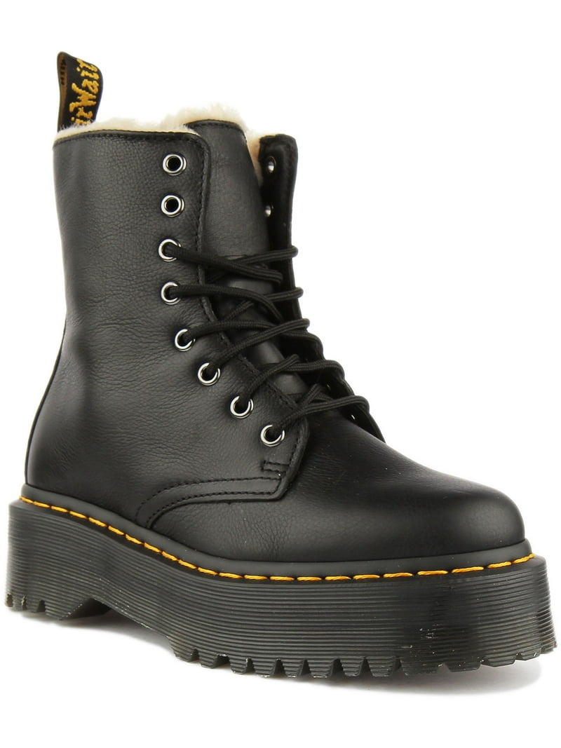 Dr Martens Jadon FL Women's Leather Platform Boot With Zip