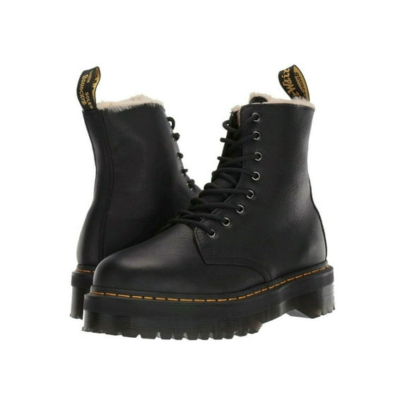 Dr. Martens Jadon Faux Fur Women's Leather Platform Boots 25637001