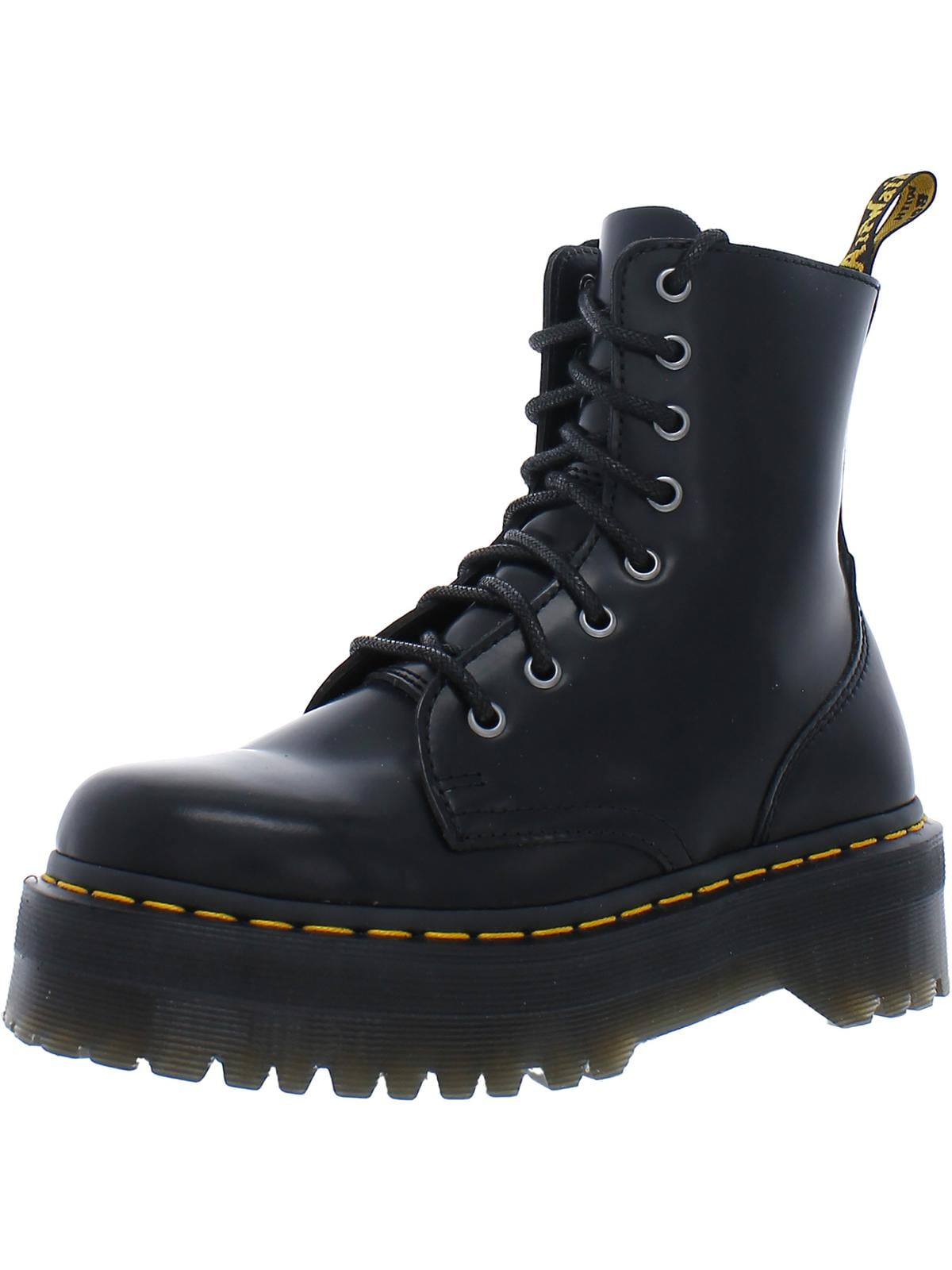 Dr. Martens Women's Jadon Platform Leather Boots, 8-Eyelet Lace-up
