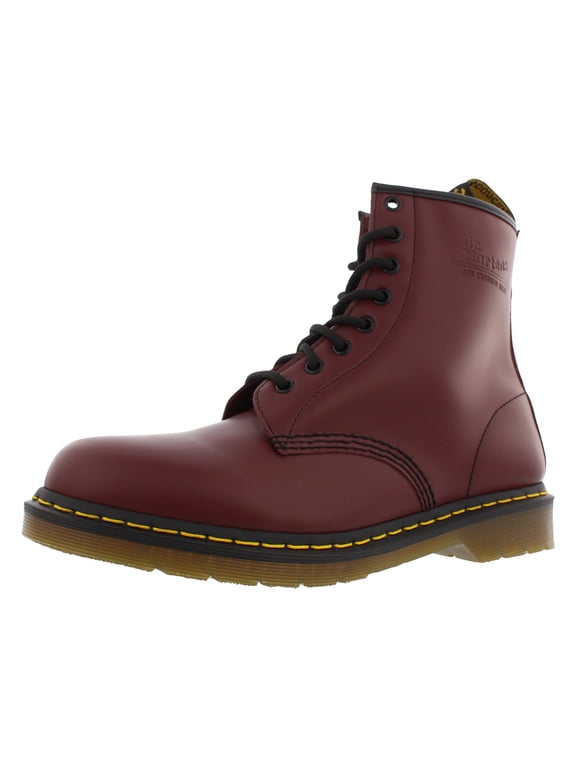 Men's 1460 Classic Boot, Cherry Red Rouge Leather, 6 M