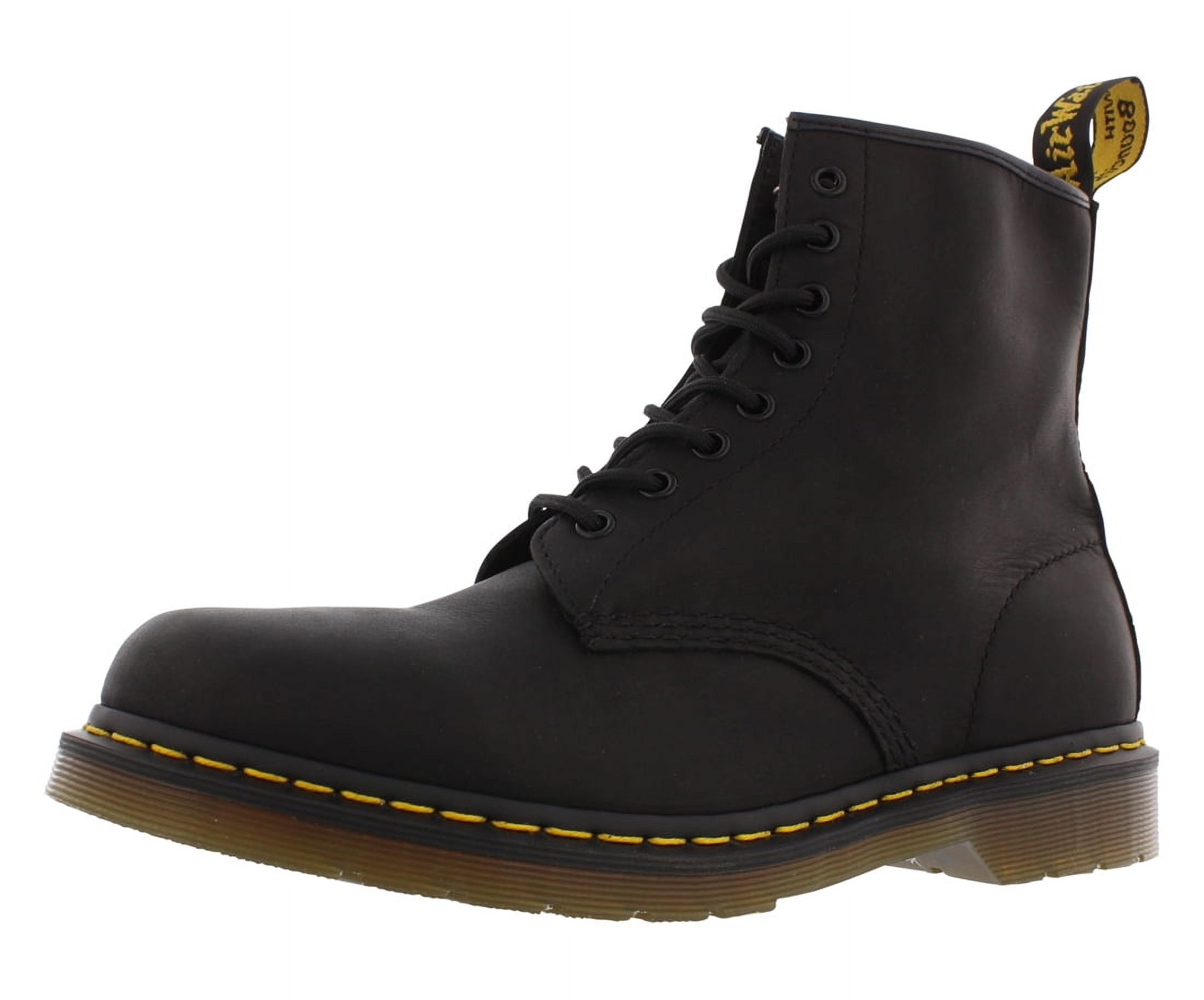 Dr. Martens Men's 1460 8 Eye Fashon Boots Black Leather 9.5