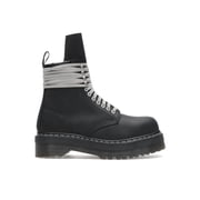 Dr. Martens Mens 1460 DRKSHDW Quad Sole Steel Toe Boot Rick Owens Black, from StockX