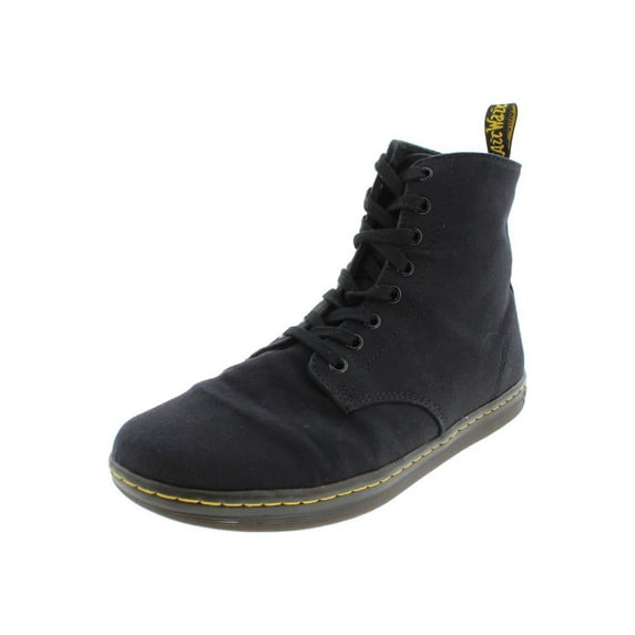 Dr. Martens Men's Alfie Black Ankle-High Canvas Fashion Sneaker - 12M