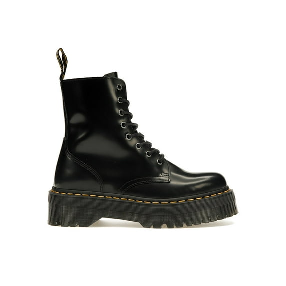 Dr. Martens Men's Jadon Platform Boots Black Smooth Leather, from StockX