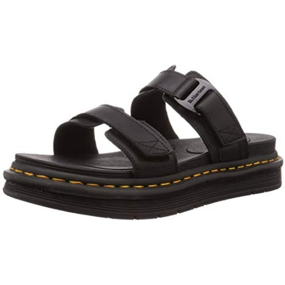 Dr. Martens Men's Slide Sandal, Black Hydro, 8