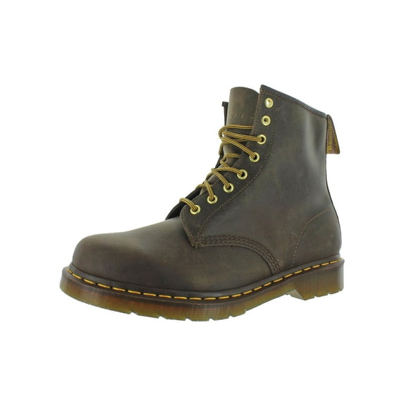 Dr. Martens Mens 1460 Crazy Horse Leather Ankle Casual Boots Brown 8 Medium (D)