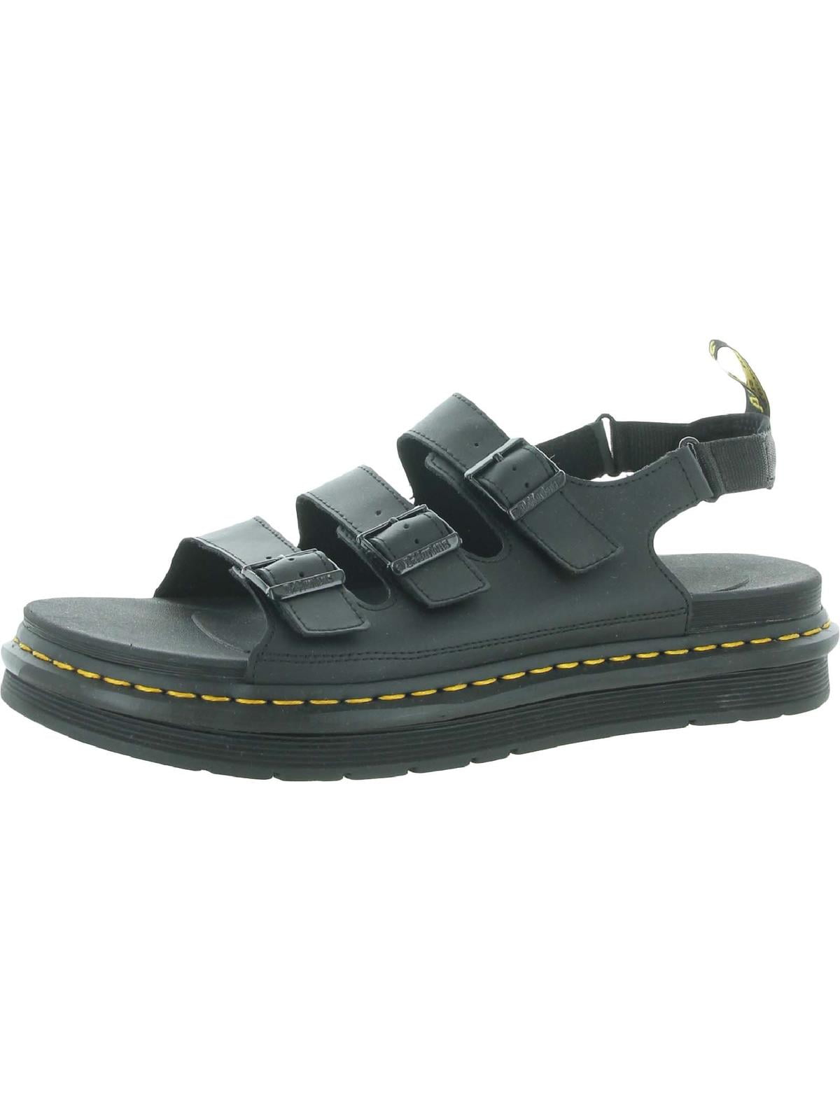 Dr. Martens Mens Soloman Leather Open Toe Footbed Sandals 