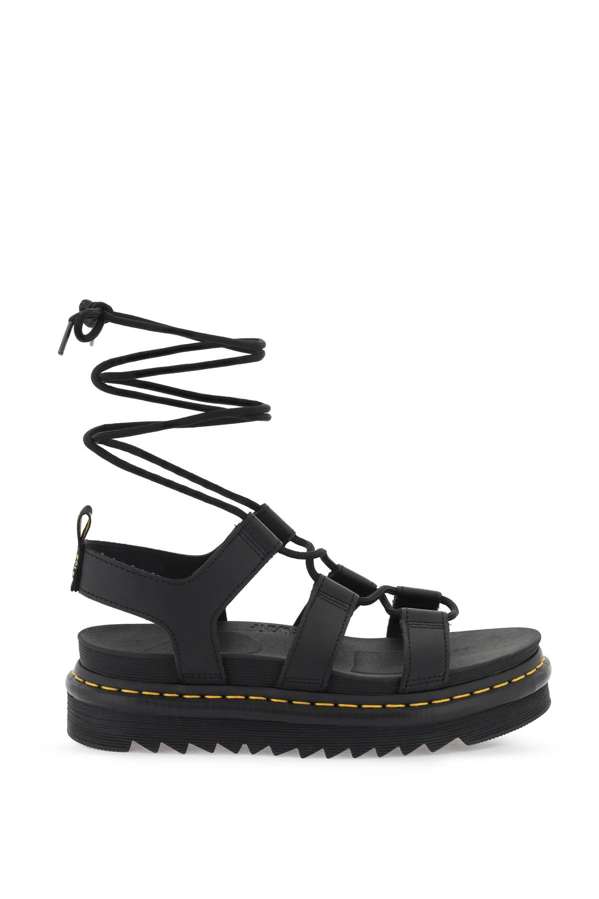 Dr.Martens Nartilla Hydro Leather Gladiator Sandals Women - Walmart.com