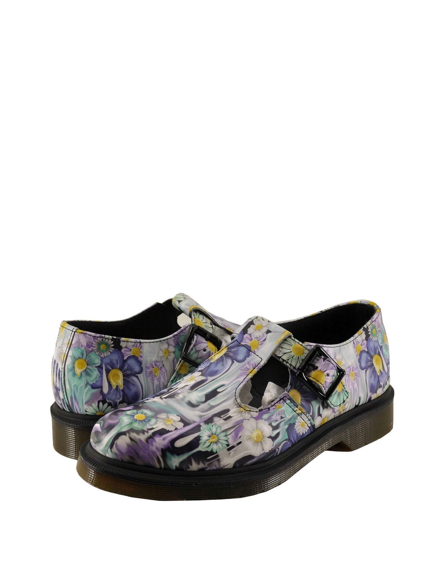 Dr martens deals polley floral