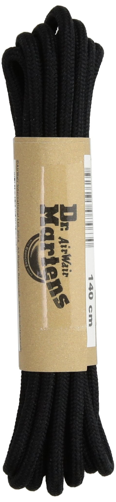 Dr. Martens Shoe Laces Round Suits 8-10 Eye Boots Doc Martins - 140cm Black