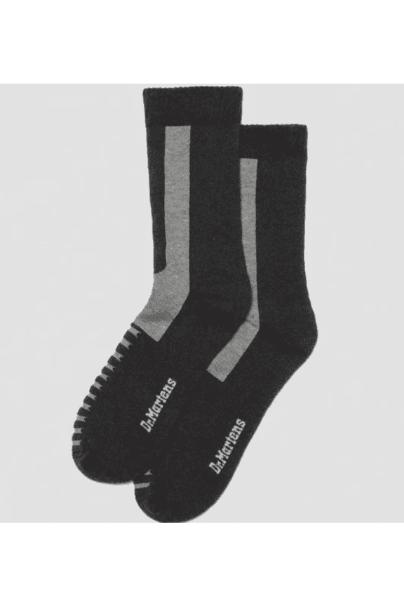 Dr Martens Socks Charcoal Air Wair the Double Doc Sock S/M Adult 5-10